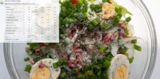 Июльский рецепт салата для похудения (в том смысле, что он вкусный сытный, много белка и мало калорий) рецепт салата для похудения