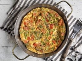 Омлет в духовке (лучше чем в садике) с помидорами и перцами. Легкий пошаговый рецепт диетический омлет в духовке